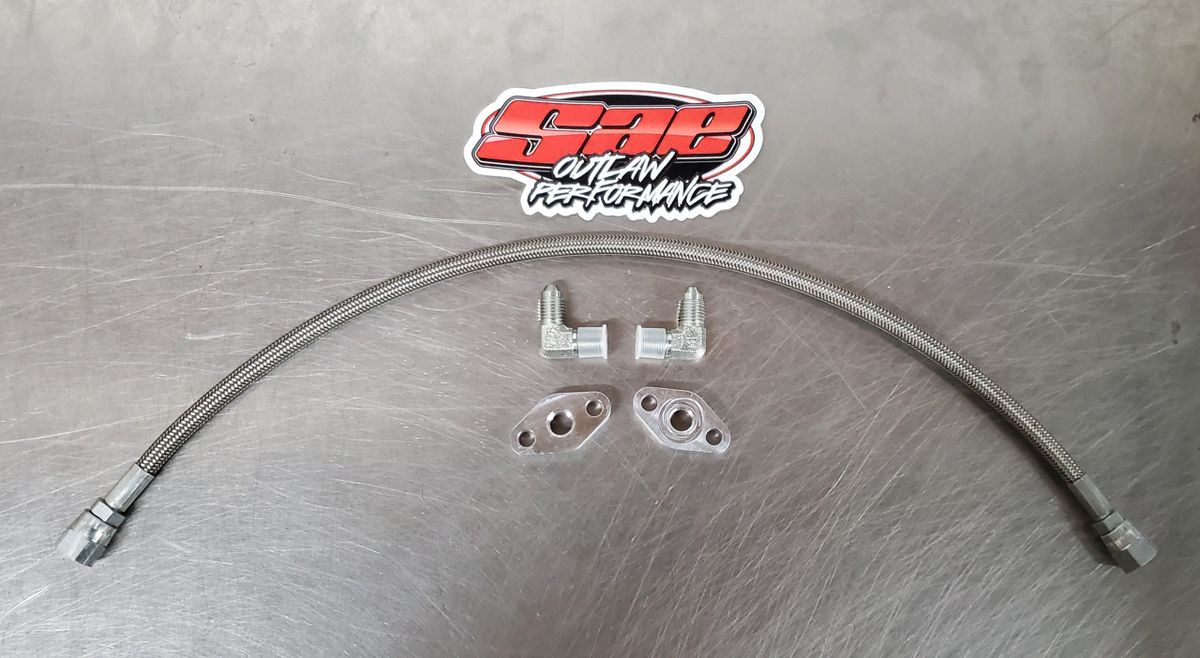 GSXR 1000 Oil Cooler Bypass Hose Kit